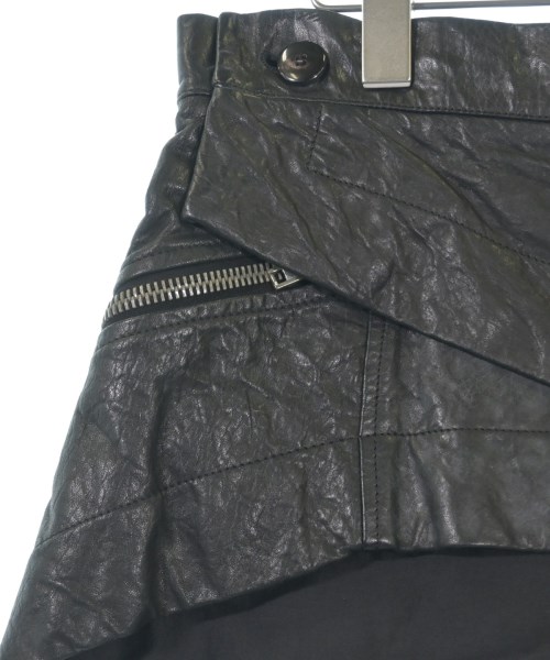 Rick Owens（リックオウエンス）ミニスカート 黒 サイズ:XS レディース/2200630532140