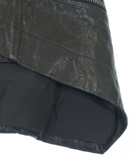 Rick Owens（リックオウエンス）ミニスカート 黒 サイズ:XS レディース/2200630532140