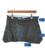 Rick Owens（リックオウエンス）ミニスカート 黒 サイズ:XS レディース/2200630532140