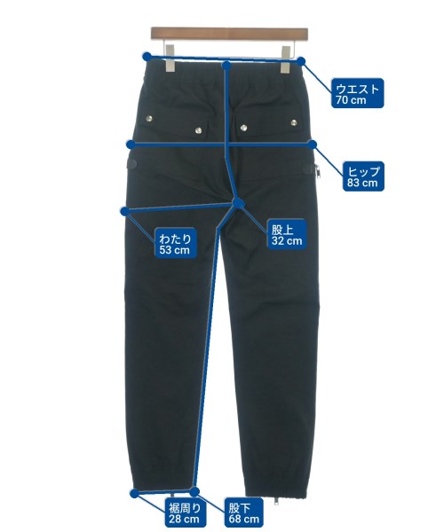 Rick Owens（リックオウエンス）カーゴパンツ 黒 サイズ:48(L位) メンズ/2200611974013
