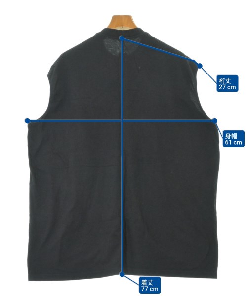 Rick Owens（リックオウエンス）Tシャツ・カットソー 黒 サイズ:S メンズ/2200610581021