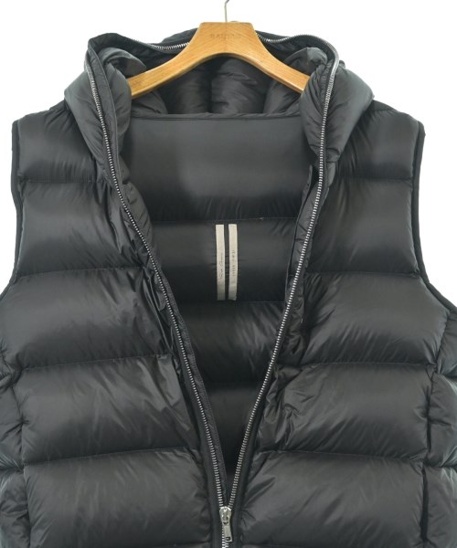 Rick Owens（リックオウエンス）ダウンジャケット/ダウンベスト 黒 サイズ:48(L位) メンズ/2200615807041