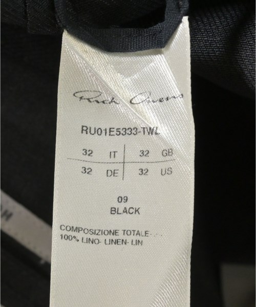 Rick Owens（リックオウエンス）デニムパンツ 黒 サイズ:32(L位) メンズ/2200617524014