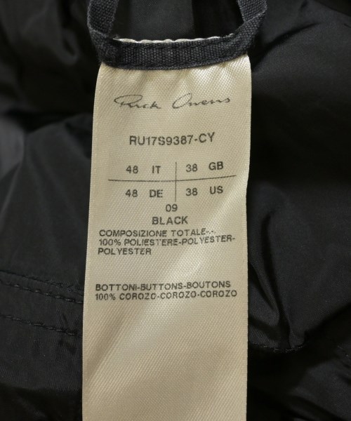 Rick Owens（リックオウエンス）ショートパンツ 黒 サイズ:48(L位) メンズ/2200618246038