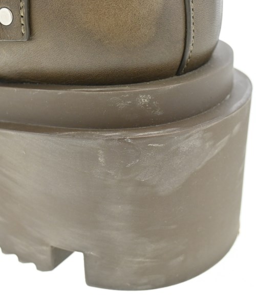 Rick Owens（リックオウエンス）ブーツ カーキ サイズ:EU42(27cm位) メンズ/2200620388016