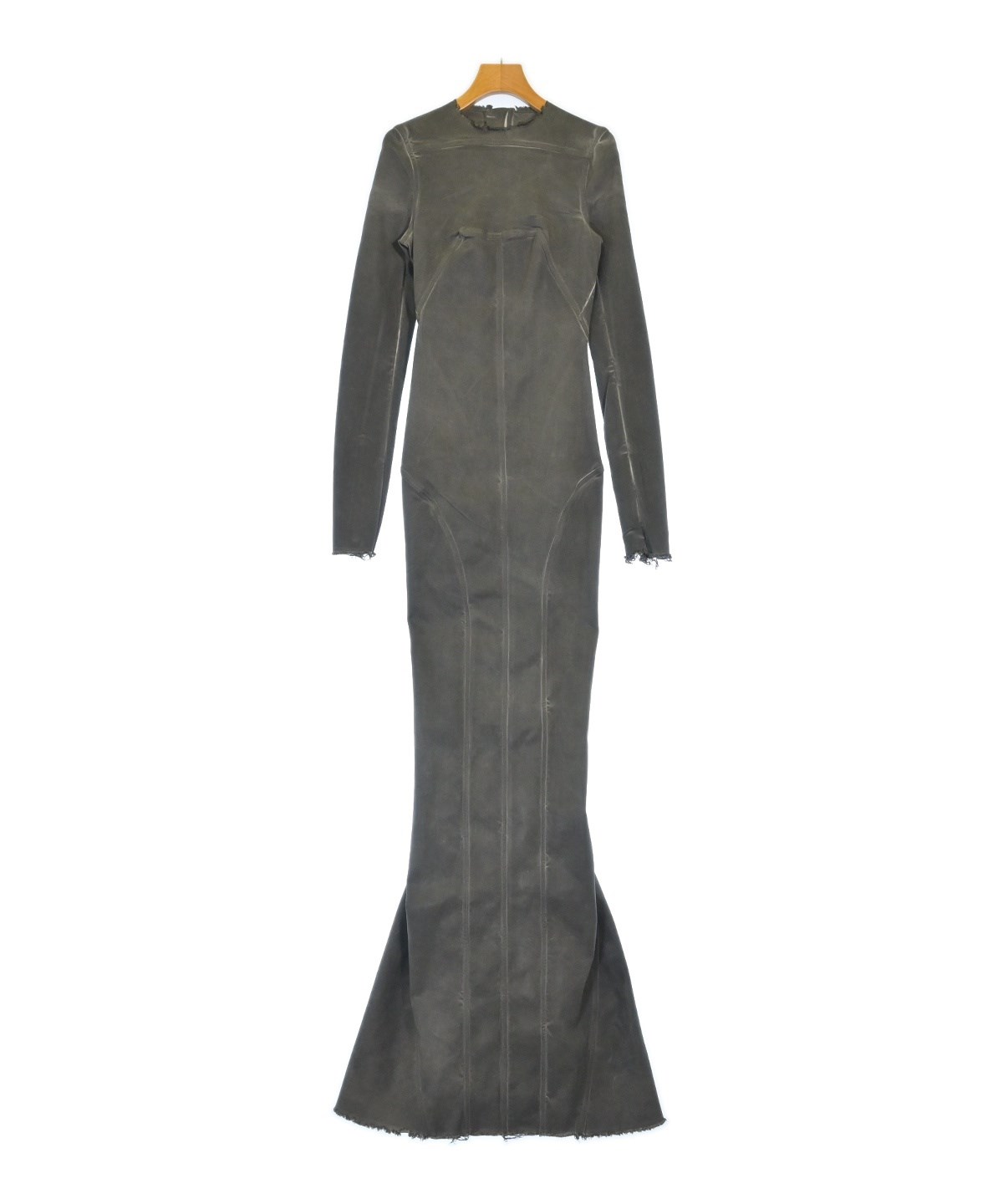 Rick Owens（リックオウエンス）ワンピース グレー サイズ:38(S位
