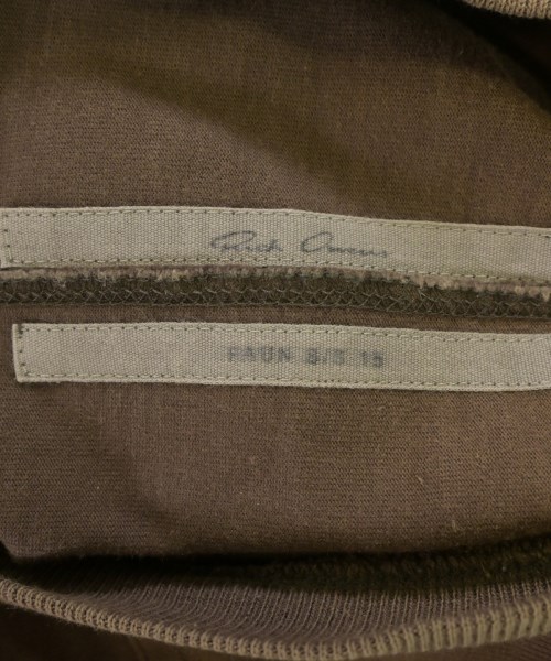 Rick Owens（リックオウエンス）Tシャツ・カットソー 茶 サイズ:XS メンズ/2200607432121