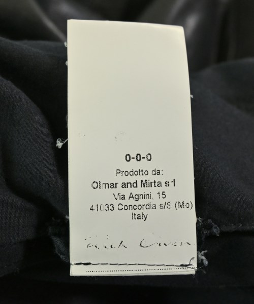 Rick Owens（リックオウエンス）その他 黒 サイズ:40(M位) レディース/2200672754012