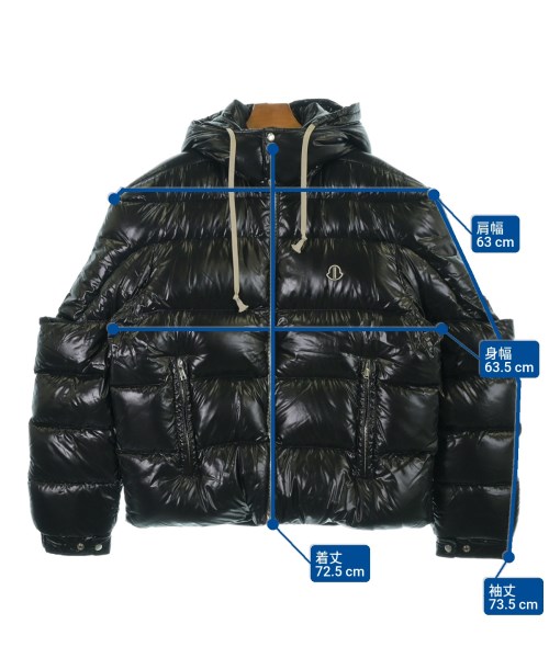 Rick Owens（リックオウエンス）ダウンジャケット/ダウンベスト 黒 サイズ:4(XL位) メンズ/2200672987106