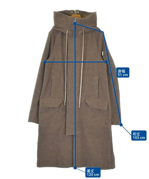 Rick Owens（リックオウエンス）その他 茶 サイズ:48(L位) メンズ/2200675062015