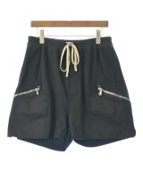 Rick Owens（リックオウエンス）ショートパンツ 黒 サイズ:48(L位) メンズ/2200676896121