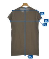 Rick Owens（リックオウエンス）Tシャツ・カットソー 茶 サイズ:42(XS位) メンズ/2200677017426