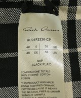 Rick Owens（リックオウエンス）カジュアルシャツ 黒 サイズ:48(L位) メンズ/2200679175025