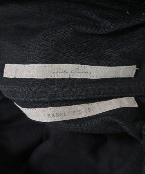 Rick Owens（リックオウエンス）その他 黒 サイズ:48(L位) メンズ/2200679448037