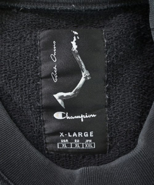 Rick Owens（リックオウエンス）スウェット 黒 サイズ:XL メンズ/2200680578051