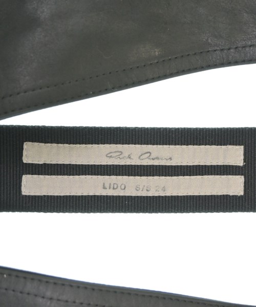 Rick Owens（リックオウエンス）カジュアルシャツ 黒 サイズ:46(M位) メンズ/2200681344020