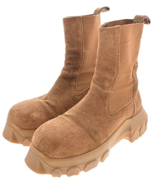 Rick Owens(リックオウエンス)ブーツ 茶 サイズ:-(27cm位)/2200681969049