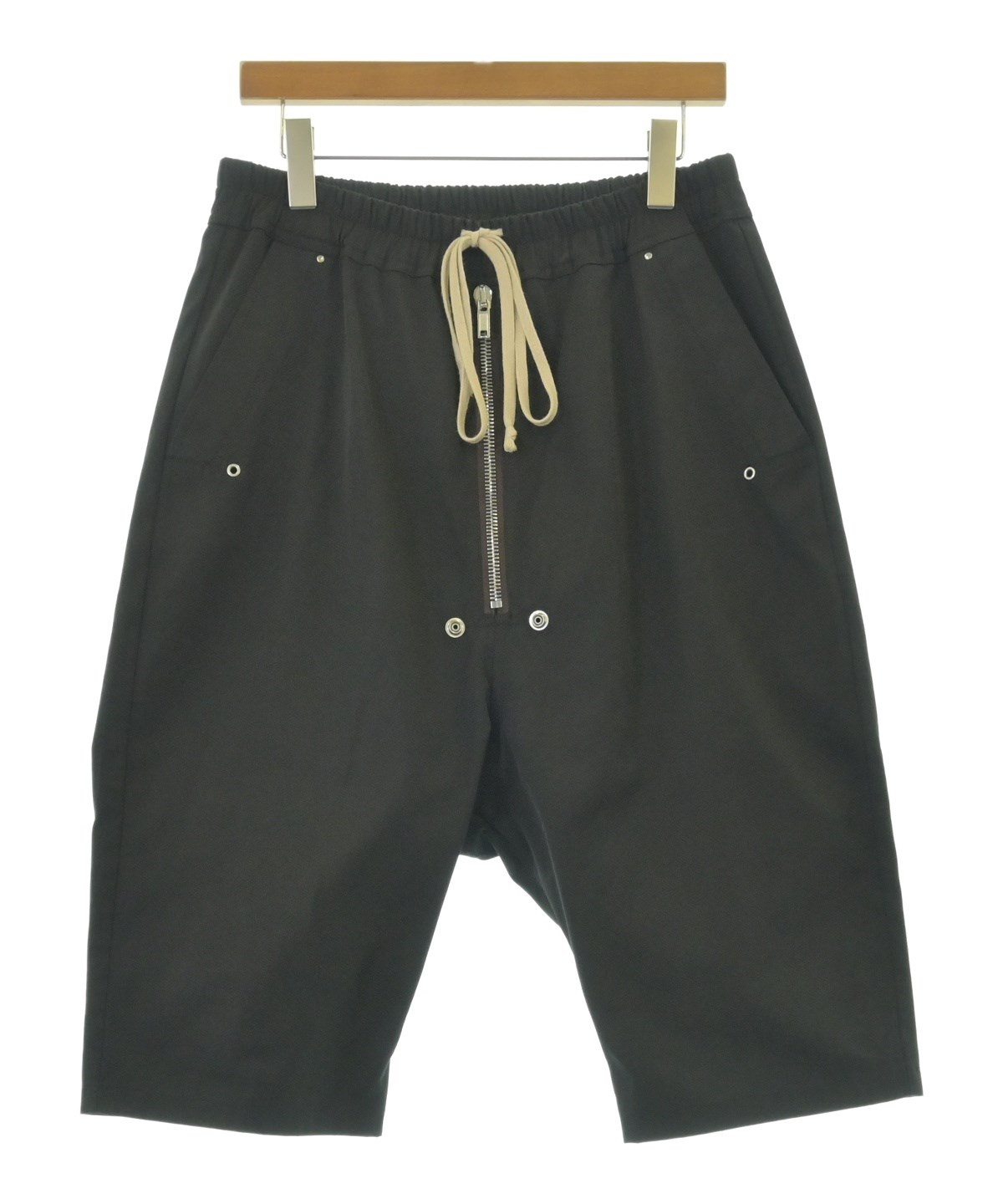 Rick Owens（リックオウエンス）ショートパンツ 黒 サイズ:48(L位