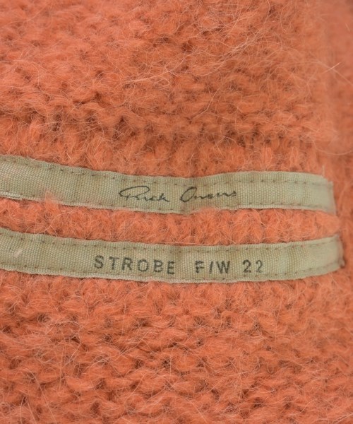 Rick Owens（リックオウエンス）カーディガン オレンジ サイズ:S レディース/2200694340026