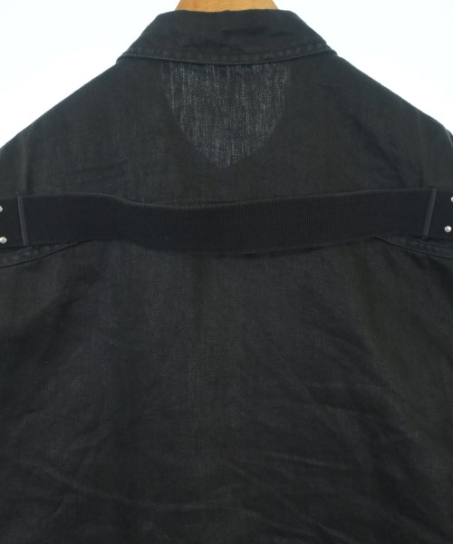 Rick Owens（リックオウエンス）カジュアルシャツ 黒 サイズ:50(XS位) メンズ/2200700731022