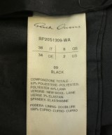 Rick Owens（リックオウエンス）スラックス 黒 サイズ:38(S位) レディース/2200702078071
