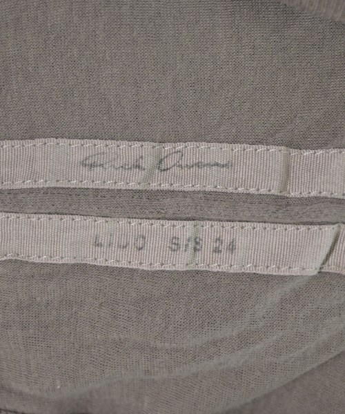 Rick Owens（リックオウエンス）Tシャツ・カットソー グレー サイズ:L レディース/2200702117176