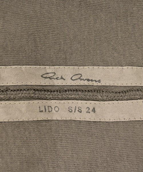 Rick Owens（リックオウエンス）Tシャツ・カットソー グレー サイズ:L レディース/2200702117183