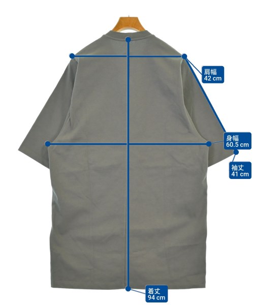 Rick Owens（リックオウエンス）Tシャツ・カットソー グレー サイズ:S メンズ/2200654336175