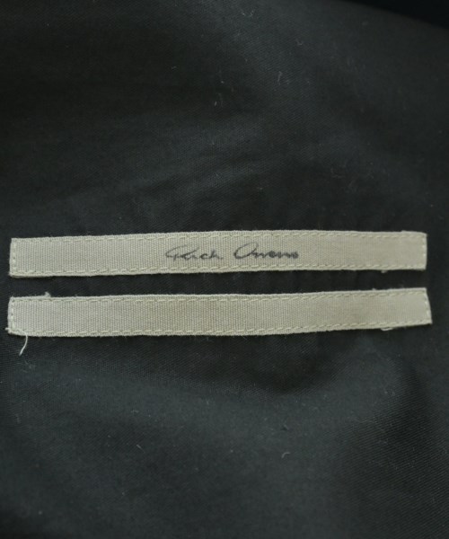 Rick Owens（リックオウエンス）ブルゾン 黒 サイズ:44(S位) メンズ/2200655521013