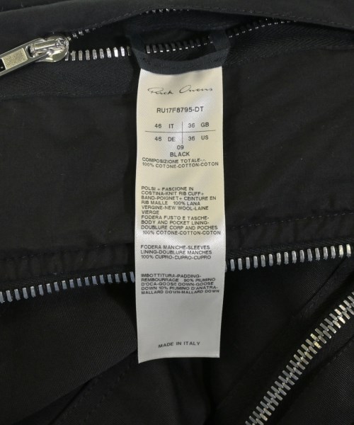 Rick Owens（リックオウエンス）その他 黒 サイズ:46(M位) メンズ/2200650571013