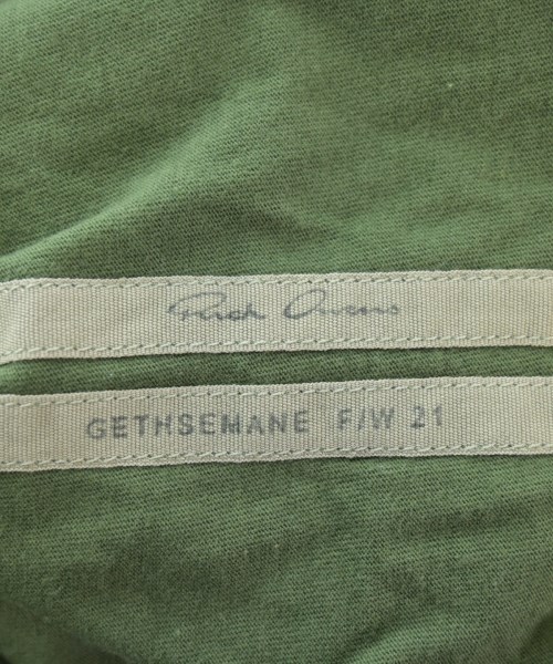Rick Owens（リックオウエンス）Tシャツ・カットソー カーキ サイズ:ONE メンズ/2200650571099