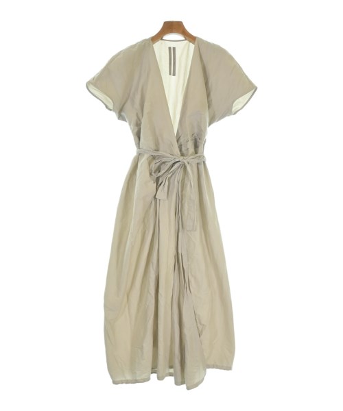 Rick Owens(リックオウエンス)シャツワンピース ベージュ サイズ:38(S位)/2200655545118