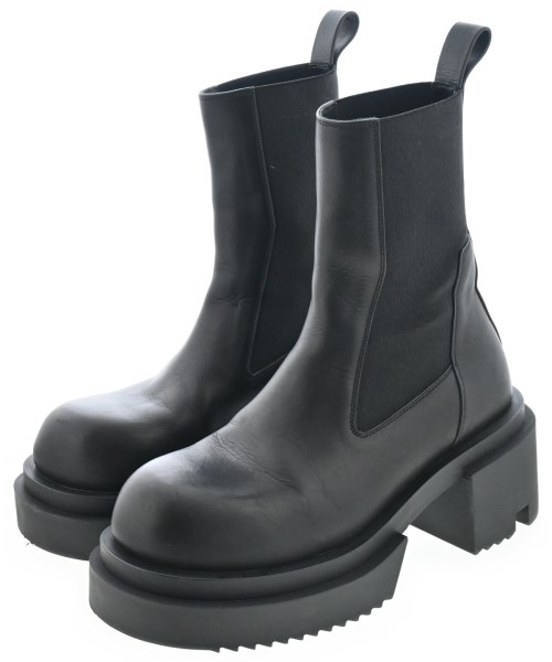 Rick Owens(リックオウエンス)ブーツ 黒 サイズ:EU37(23.5cm位)/2200642637031