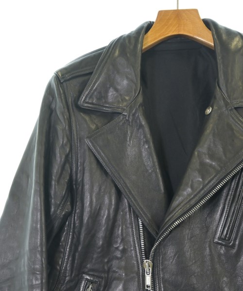 Rick Owens（リックオウエンス）ライダース 黒 サイズ:48(L位) メンズ/2200660967011
