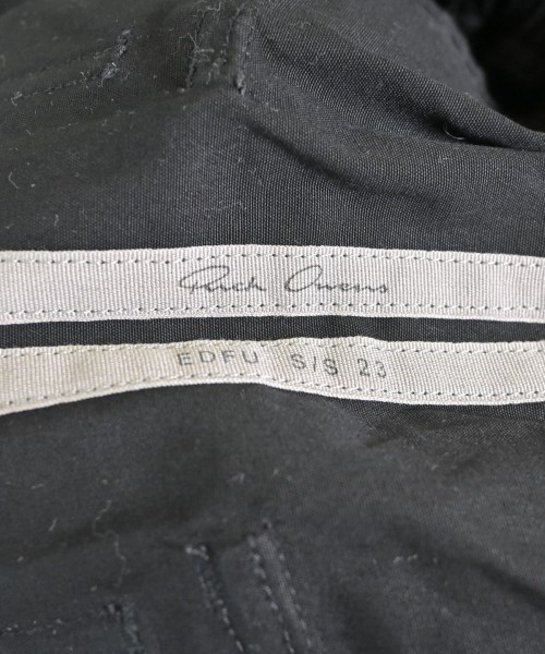 Rick Owens（リックオウエンス）ショートパンツ 黒 サイズ:48(L位) メンズ/2200657751111