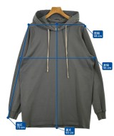 Rick Owens（リックオウエンス）パーカー グレー サイズ:S メンズ/2200710683052