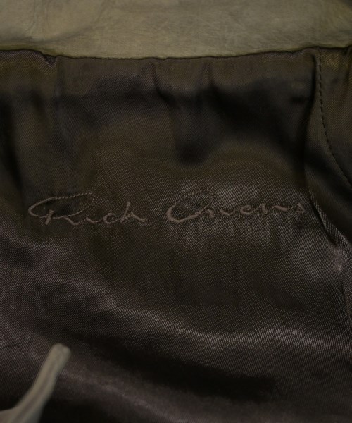 Rick Owens（リックオウエンス）ライダース 茶 サイズ:-(S位) レディース/2200710683267