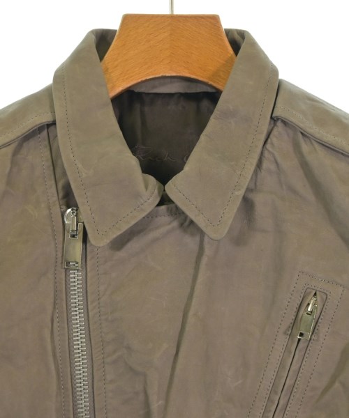Rick Owens（リックオウエンス）ライダース 茶 サイズ:-(S位) レディース/2200710683267