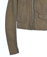 Rick Owens（リックオウエンス）ライダース 茶 サイズ:-(S位) レディース/2200710683267