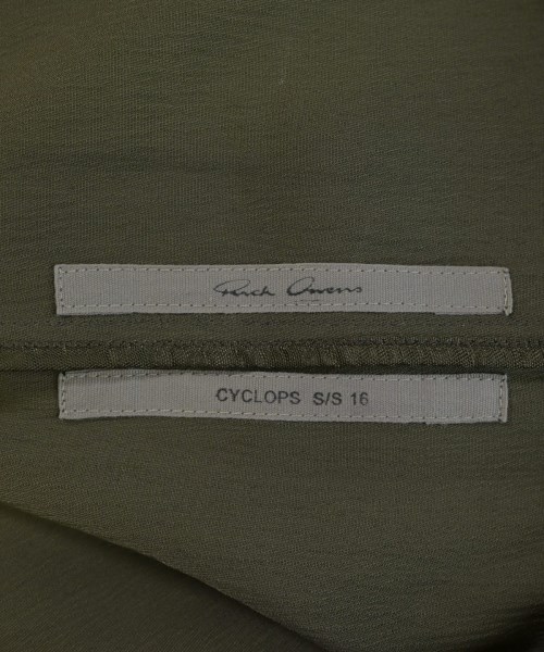 Rick Owens（リックオウエンス）ワンピース カーキ サイズ:44(L位) レディース/2200710683373