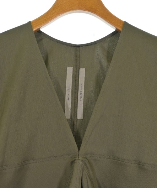 Rick Owens（リックオウエンス）ワンピース カーキ サイズ:44(L位) レディース/2200710683373