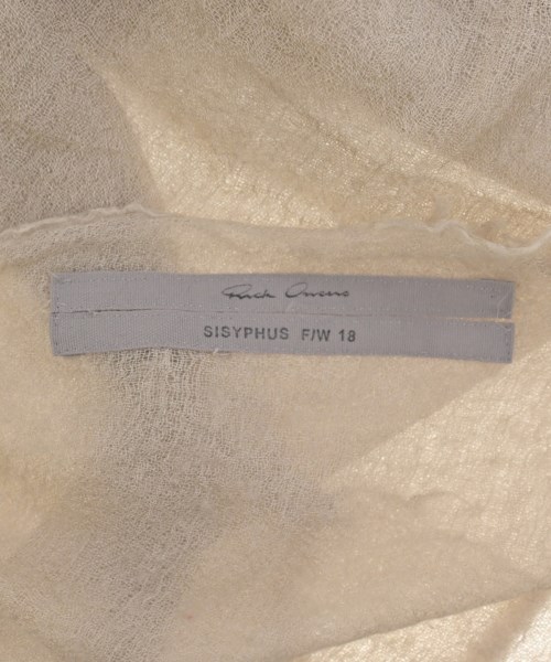 Rick Owens（リックオウエンス）ストール ベージュ サイズ:- レディース/2200713379013