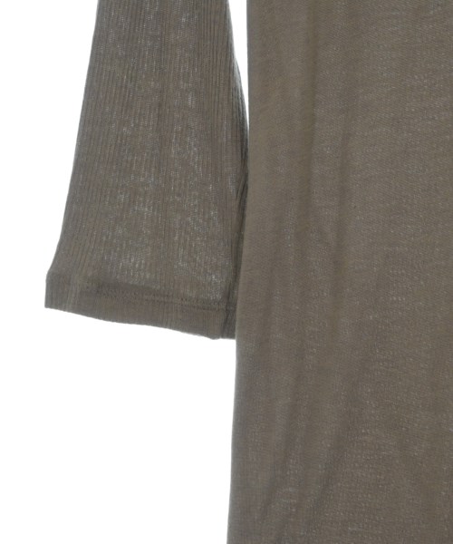 Rick Owens（リックオウエンス）Tシャツ・カットソー 茶 サイズ:40(XXS位) メンズ/2200715041192