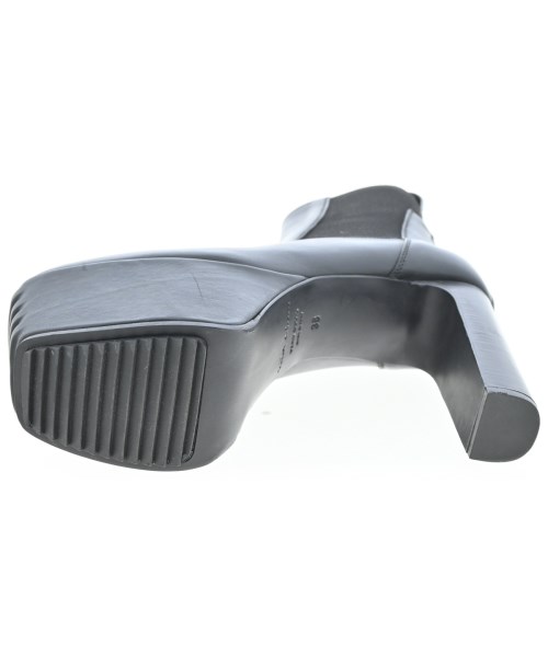 Rick Owens（リックオウエンス）ブーツ 黒 サイズ:EU38(24.5cm位) レディース/2200689785405