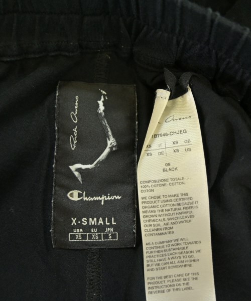 Rick Owens（リックオウエンス）ショートパンツ 黒 サイズ:XS レディース/2200715853108