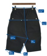 Rick Owens（リックオウエンス）ショートパンツ 黒 サイズ:46(M位) メンズ/2200716913023