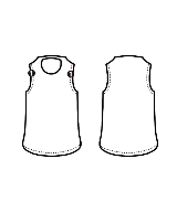 Rick Owens（リックオウエンス）ノースリーブ 黒 サイズ:-(S位) レディース/2200716955030