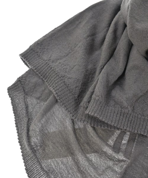 Rick Owens（リックオウエンス）マフラー グレー サイズ:- メンズ/2200646417011