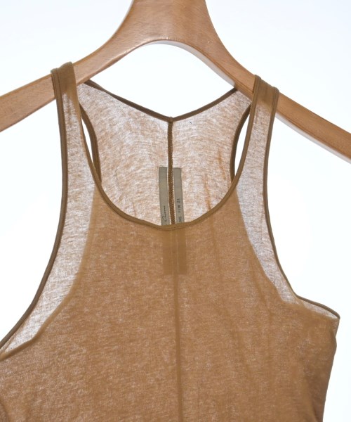 Rick Owens（リックオウエンス）タンクトップ 茶 サイズ:S メンズ/2200647270042