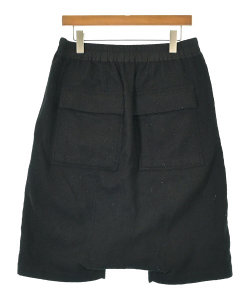 Rick Owens（リックオウエンス）ショートパンツ 黒 サイズ:48(L位) メンズ/2200635008053